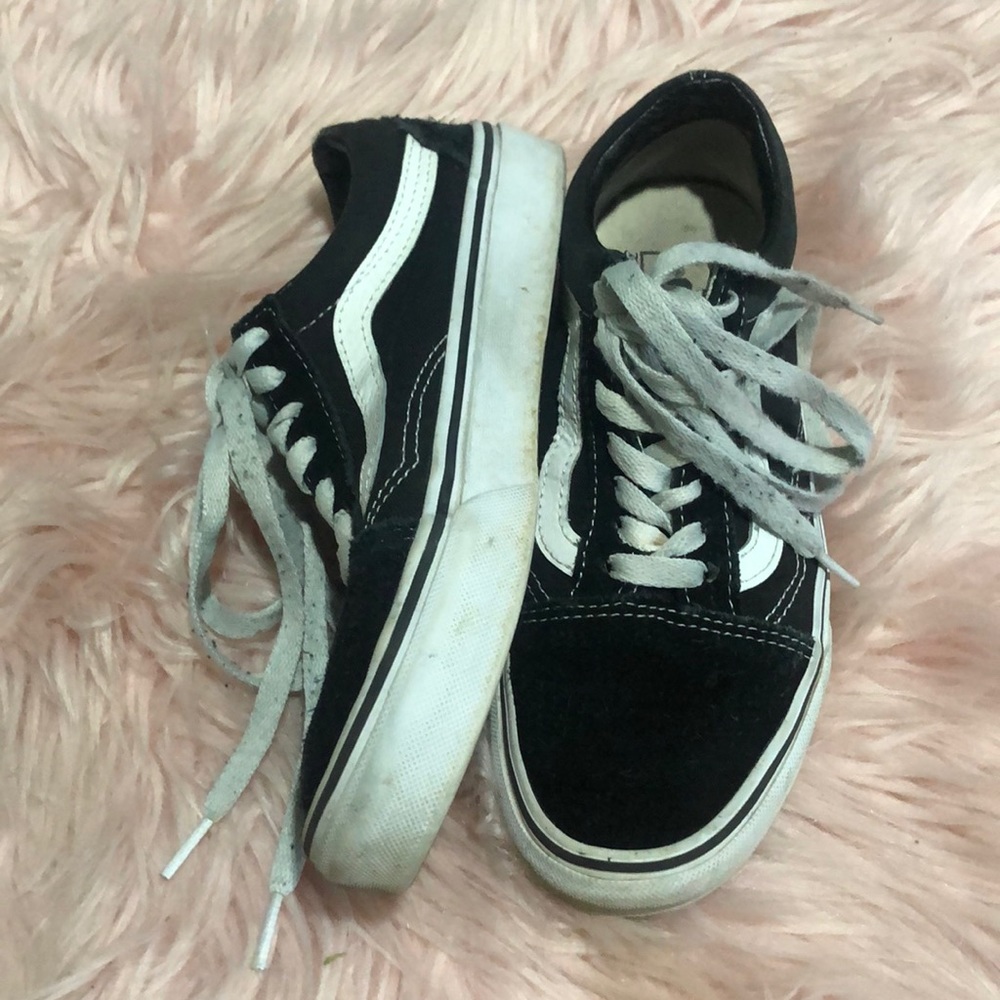 Vans Black/White Old Skool Shoes